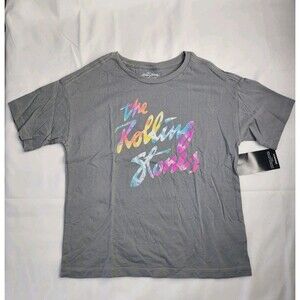 Tshirt Size 8 Girls By The Rolling Stones Gray